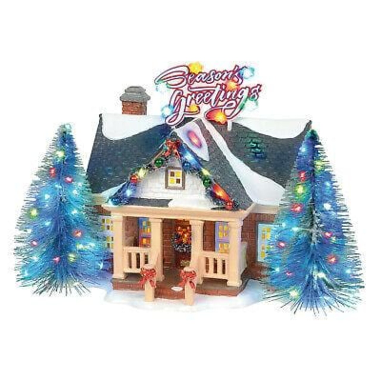Dept 56 Snow Village 2019 Brite Lites Holiday House #6003131 Free Shipping 48 States 2019